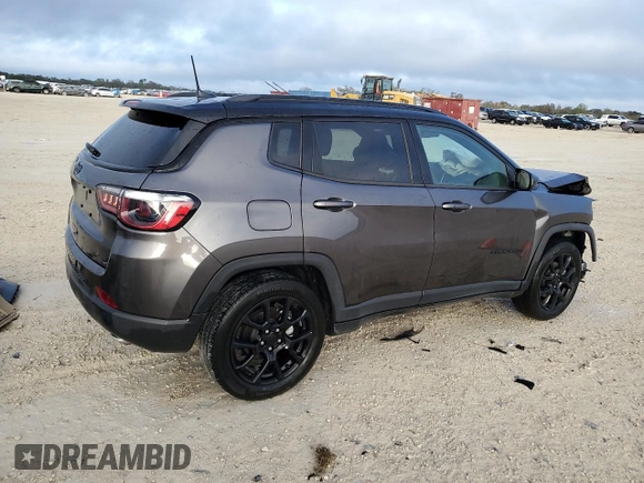 2022 Jeep Compass Altitude with VIN 3C4NJCBB2NT192731, listed as a Copart auction lot 79505664 with Not provided miles and Non repairable. Bid and sale history available at DreamBid. Image 3.