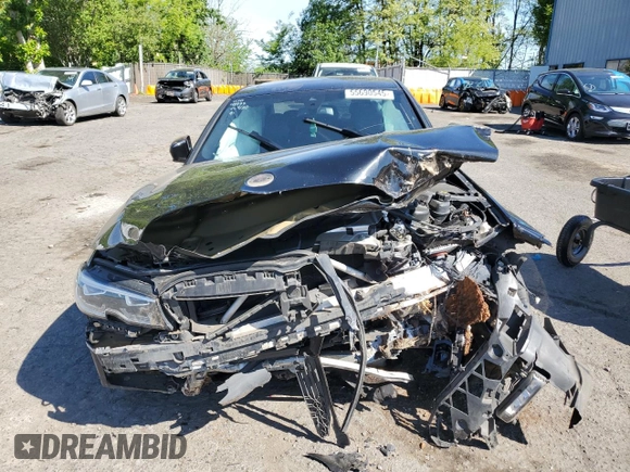 2019 BMW 3 Series 330i с VIN WBA5R1C52KAK08271, выставлен на аукционе Copart как лот 55690545 с пробегом Не указан миль и Списание • Salvage title. История ставок и продаж доступна на DreamBid. Изображение 5.