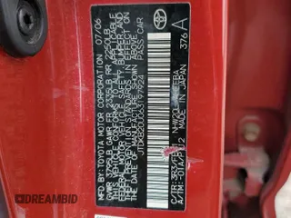 2006 Toyota Prius with VIN JTDKB20U063197924, listed as a Copart auction lot 53119755 with 262,382 mi miles and Salvage Title. Bid and sale history available at DreamBid. Image 12.