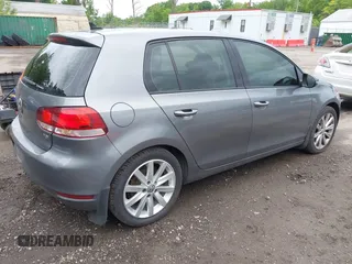 2013 Volkswagen Golf TDI w/Sunroof & Nav with VIN WVWNM7AJXDW135550, listed as a IAAI auction lot 42212527 with 162,322 mi miles and . Bid and sale history available at DreamBid. Image 4.