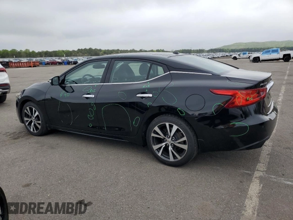 2016 Nissan Maxima SV z VIN 1N4AA6AP0GC397126, wystawiony jako Copart lot #56601695 z przebiegiem 103 990 mil mil oraz Szkoda całkowita • Salvage title. Historia ofert i sprzedaży dostępna na DreamBid. Obrazek 2.