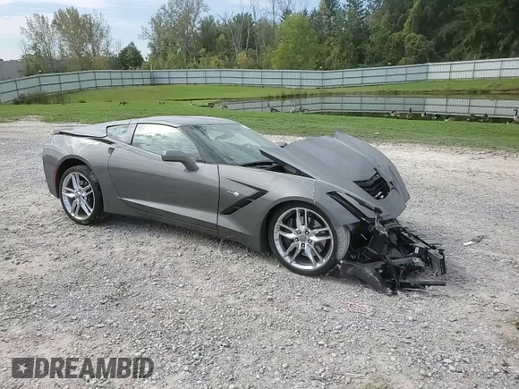 2016 Chevrolet Corvette Z51 2LT with VIN 1G1YK2D76G5115286, listed as a Copart auction lot 72022354 with 38,987 mi miles and Salvage Title. Bid and sale history available at carsss.com. Image 11.