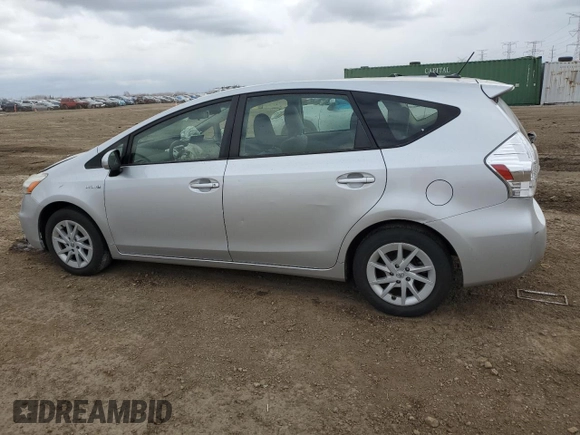 2013 Toyota Prius Two with VIN JTDZN3EUXD3283257, listed as a Copart auction lot 51959725 with 88,533 mi miles and Salvage Title. Bid and sale history available at carsss.com. Image 2.