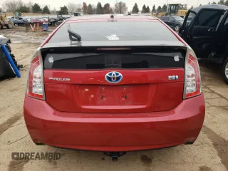 2013 Toyota Prius One with VIN JTDKN3DU8D5695524, listed as a Copart auction lot 82111264 with 121,977 mi miles and Salvage Title. Bid and sale history available at DreamBid. Image 6.