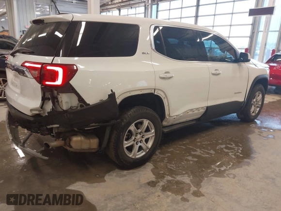 2017 GMC Acadia SLE with VIN 1GKKNKLAXHZ184594, listed as a IAAI auction lot 41501651 with 109,951 mi miles and . Bid and sale history available at DreamBid. Image 18.