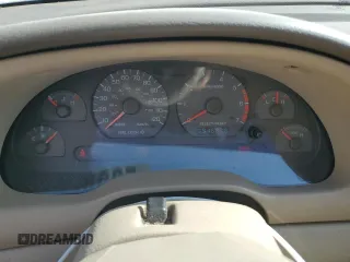 2000 Ford Mustang with VIN 1FAFP4049YF123682, listed as a Copart auction lot 53935345 with 91,683 mi miles and Salvage Title. Bid and sale history available at carsss.com. Image 9.