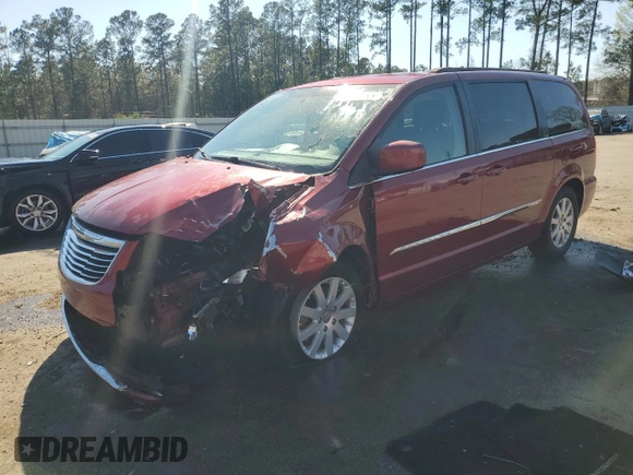 2014 Chrysler Town & Country Touring with VIN 2C4RC1BG3ER446557, listed as a Copart auction lot 50443995 with 188,312 mi miles and Salvage Title. Bid and sale history available at carsss.com. Image 1.