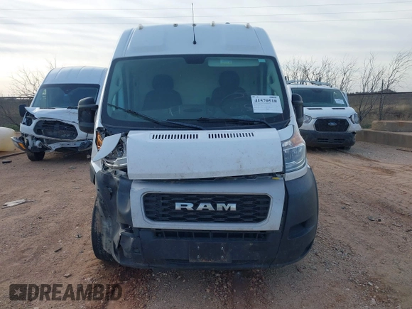 2019 Ram ProMaster Cargo with VIN 3C6TRVCG6KE522772, listed as a IAAI auction lot 41570518 with 117,422 mi miles and . Bid and sale history available at DreamBid. Image 12.