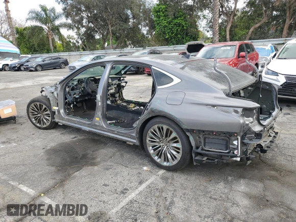 2023 Lexus LS 500 z VIN JTHD51FF0P5018885, wystawiony jako Copart lot #53808705 z przebiegiem Nie podano mil oraz Szkoda całkowita • Salvage title. Historia ofert i sprzedaży dostępna na DreamBid. Obrazek 2.