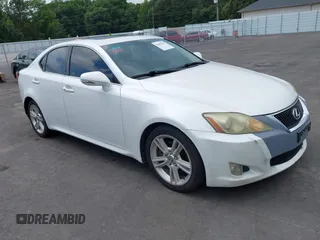 2010 Lexus IS 250 with VIN JTHBF5C27A5108894, listed as a IAAI auction lot 42481051 with 237,430 mi miles and . Bid and sale history available at DreamBid. Image 1.