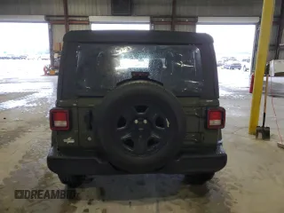 2023 Jeep Wrangler Sport S with VIN 1C4HJXDG3PW619523, listed as a Copart auction lot 45926725 with 50,789 mi miles and Salvage Title. Bid and sale history available at DreamBid. Image 6.