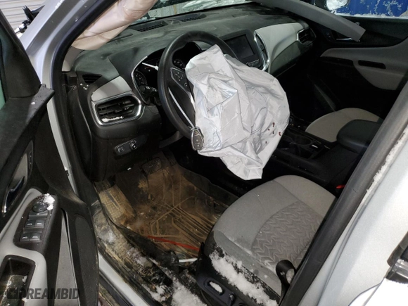 2022 Chevrolet Equinox LS with VIN 2GNAXSEV3N6150481, listed as a Copart auction lot 45839275 with 0 mi miles and Salvage Title. Bid and sale history available at carsss.com. Image 8.