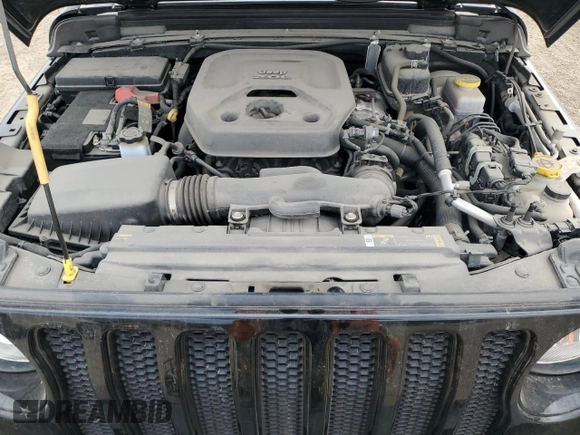 2023 Jeep Wrangler Sport S with VIN 1C4HJXDN2PW559717, listed as a Copart auction lot 55007145 with 34,484 mi miles and Clean title. Bid and sale history available at DreamBid. Image 12.