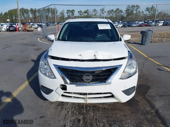 2019 Nissan Versa Sedan SV with VIN 3N1CN7AP7KL859582, listed as a IAAI auction lot 41584709 with 181,138 mi miles. Bid and sale history available at carsss.com. Image 12.
