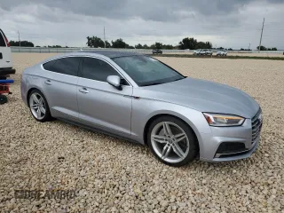 2018 Audi A5 Sportback Premium Plus with VIN WAUENCF59JA051095, listed as a Copart auction lot 73625583 with 66,170 mi miles. Bid and sale history available at carsss.com. Image 4.