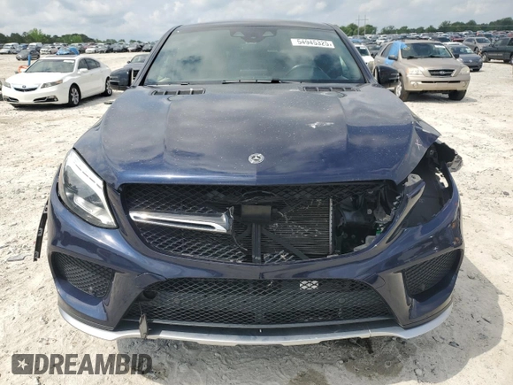 2019 Mercedes-Benz GLE 43 AMG z VIN 4JGED6EB4KA134834, wystawiony jako Copart lot #54945325 z przebiegiem 86 177 mil mil oraz Nie do naprawy • Non repairable. Historia ofert i sprzedaży dostępna na DreamBid. Obrazek 5.