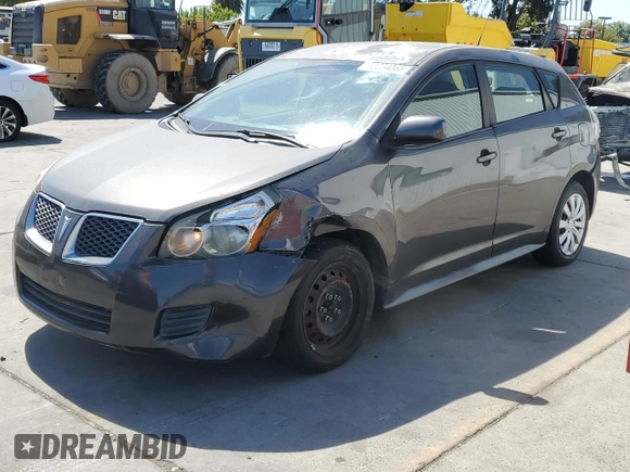 2009 Pontiac Vibe 1SB with VIN 5Y2SP67049Z458291, listed as a Copart auction lot 63234065 with 217,986 mi miles and Salvage title. Bid and sale history available at DreamBid. Image 1.