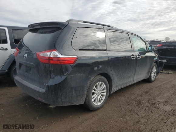2015 Toyota Sienna XLE with VIN 5TDYK3DC5FS628435, listed as a Copart auction lot 47089055 with 156,442 mi miles and Salvage Title. Bid and sale history available at carsss.com. Image 3.