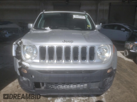 2018 Jeep Renegade Limited z VIN ZACCJBDB4JPH42172, wystawiony jako Copart lot #44499385 z przebiegiem 61 948 mil mil oraz Szkoda całkowita • Salvage title. Historia ofert i sprzedaży dostępna na DreamBid. Obrazek 5.
