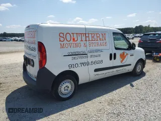 2020 Ram ProMaster City Cargo Tradesman with VIN ZFBHRFAB5L6P29854, listed as a Copart auction lot 68680784 with 66,412 mi miles and Salvage Title. Bid and sale history available at DreamBid. Image 3.