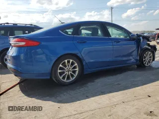 2017 Ford Fusion SE with VIN 3FA6P0HDXHR410660, listed as a Copart auction lot 64426135 with 79,936 mi miles and Salvage title. Bid and sale history available at DreamBid. Image 3.