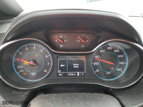 2017 Chevrolet Cruze LT with VIN 3G1BE6SM7HS525017, listed as a Copart auction lot 86840024 with 111,376 mi miles and Salvage Title. Bid and sale history available at carsss.com. Image 9.