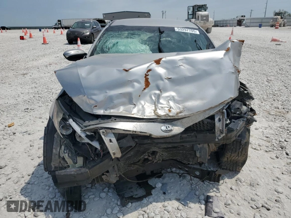 2013 Kia Optima LX with VIN KNAGM4A75D5375586, listed as a Copart auction lot 53297705 with Not Provided miles and Salvage Title. Bid and sale history available at carsss.com. Image 5.