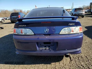 2006 Acura RSX with VIN JH4DC54816S007931, listed as a Copart auction lot 80239664 with 166,886 mi miles and Salvage Title. Bid and sale history available at carsss.com. Image 6.