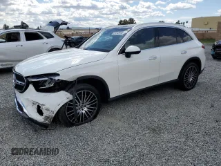 2025 Mercedes-Benz GLC 300 z VIN W1NKM4HB7SF296928, wystawiony jako Copart lot #51312915 z przebiegiem 664 mil mil oraz Szkoda całkowita • Salvage title. Historia ofert i sprzedaży dostępna na DreamBid. Obrazek 1.
