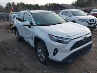 2024 Toyota RAV4 XLE Premium with VIN 2T3A1RFV2RW435605, listed as a IAAI auction lot 41817941 with 10,001 mi miles. Bid and sale history available at carsss.com. Image 1.