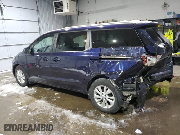 2018 Kia Sedona LX with VIN KNDMB5C12J6364139, listed as a Copart auction lot 44716045 with 72,352 mi miles and Salvage Title. Bid and sale history available at carsss.com. Image 2.