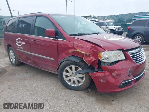 2014 Chrysler Town & Country Touring with VIN 2C4RC1BG0ER211128, listed as a IAAI auction lot 41960992 with 133,055 mi miles and . Bid and sale history available at DreamBid. Image 1.