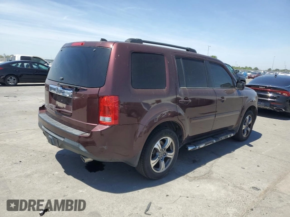 2013 Honda Pilot EX-L с VIN 5FNYF3H51DB005413, выставлен на аукционе Copart как лот 55438415 с пробегом 168 869 миль миль и На запчасти • Non repairable. История ставок и продаж доступна на DreamBid. Изображение 3.