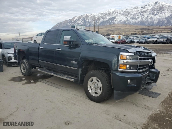 2018 Chevrolet Silverado 3500HD High Country with VIN 1GC4K1EY7JF108484, listed as a Copart auction lot 87854835 with 88,518 mi miles and Salvage Title. Bid and sale history available at carsss.com. Image 4.