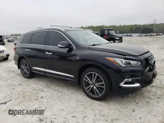 2019 Infiniti QX60 PURE with VIN 5N1DL0MM1KC522364, listed as a Copart auction lot 49971415 with 88,417 mi miles and Salvage Title. Bid and sale history available at carsss.com. Image 4.