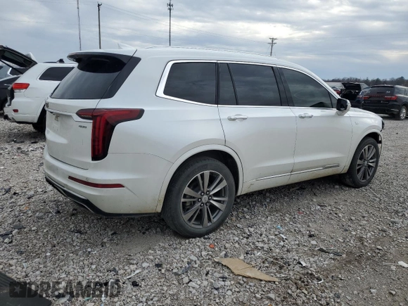 2021 Cadillac XT6 Premium Luxury z VIN 1GYKPCRS0MZ116319, wystawiony jako Copart lot #44315055 z przebiegiem 61 105 mil mil oraz Szkoda całkowita • Salvage title. Historia ofert i sprzedaży dostępna na DreamBid. Obrazek 3.
