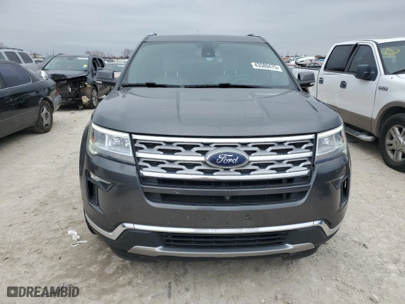 2018 Ford Explorer Limited with VIN 1FM5K7FH3JGA54953, listed as a Copart auction lot 43580475 with 106,368 mi miles and Salvage Title. Bid and sale history available at carsss.com. Image 5.