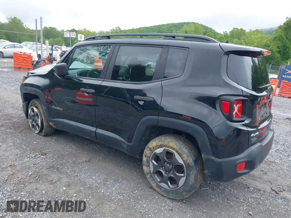 2018 Jeep Renegade Upland z VIN ZACCJBAB3JPH65687, wystawiony jako IAAI lot #42367518 z przebiegiem 107 853 mil mil oraz . Historia ofert i sprzedaży dostępna na DreamBid. Obrazek 3.