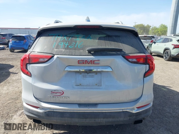 2019 GMC Terrain SLT with VIN 3GKALPEX6KL294816, listed as a IAAI auction lot 41792137 with 119,171 mi miles. Bid and sale history available at carsss.com. Image 16.