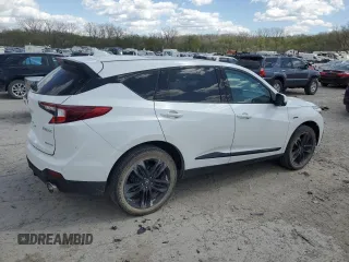 2021 Acura RDX w/A-Spec Package with VIN 5J8TC2H69ML043850, listed as a Copart auction lot 52626195 with 29,211 mi miles and Salvage title. Bid and sale history available at DreamBid. Image 3.