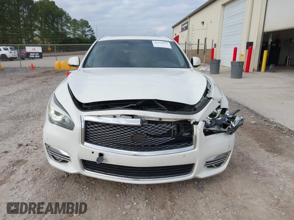 2015 Infiniti Q70 with VIN JN1BY1PP5FM601628, listed as a IAAI auction lot 41510075 with 102,363 mi miles and . Bid and sale history available at DreamBid. Image 12.