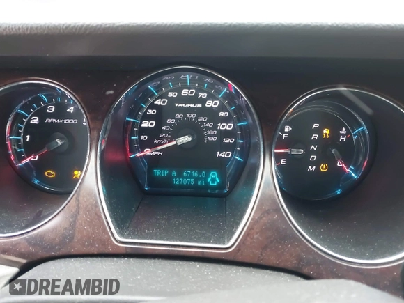 2011 Ford Taurus SEL with VIN 1FAHP2EW5BG133814, listed as a IAAI auction lot 41608224 with 127,075 mi miles. Bid and sale history available at carsss.com. Image 7.