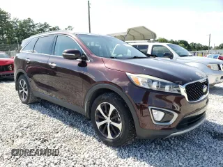 2016 Kia Sorento EX z VIN 5XYPH4A16GG032817, wystawiony jako Copart lot #61597135 z przebiegiem 90 911 mil mil oraz Szkoda całkowita • Salvage title. Historia ofert i sprzedaży dostępna na DreamBid. Obrazek 4.
