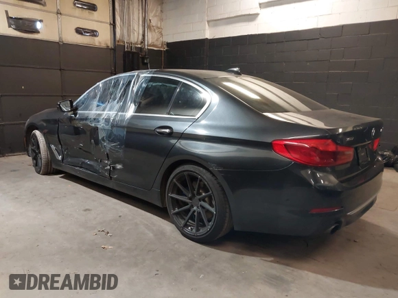 2017 BMW 5 Series 530i xDrive with VIN WBAJA7C35HG905401, listed as a IAAI auction lot 38089618 with 107,692 mi miles and . Bid and sale history available at carsss.com. Image 3.