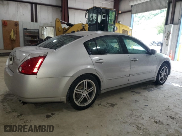 2004 Nissan Maxima SE with VIN 1N4BA41E44C820275, listed as a Copart auction lot 58536285 with 162,507 mi miles and Salvage title. Bid and sale history available at DreamBid. Image 3.
