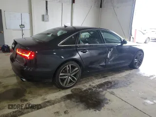 2014 Audi A6 Premium Plus with VIN WAUGFAFCXEN089099, listed as a Copart auction lot 54694535 with 109,515 mi miles and Salvage title. Bid and sale history available at DreamBid. Image 3.