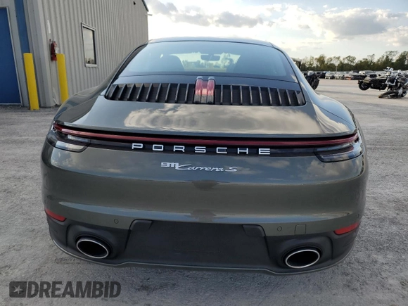 2024 Porsche 911 Carrera S with VIN WP0AB2A94RS219603, listed as a Copart auction lot 82570584 with 3,413 mi miles and Salvage Title. Bid and sale history available at carsss.com. Image 6.
