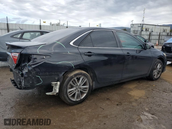 2016 Toyota Camry XLE with VIN 4T1BF1FK5GU116380, listed as a Copart auction lot 48812625 with 124,201 mi miles and Salvage Title. Bid and sale history available at carsss.com. Image 3.