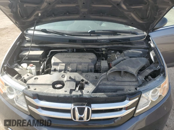 2016 Honda Odyssey LX with VIN 5FNRL5H28GB119525, listed as a Copart auction lot 50914835 with 87,210 mi miles and Salvage Title. Bid and sale history available at DreamBid. Image 12.