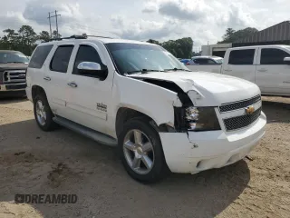 2011 Chevrolet Tahoe LT with VIN 1GNSCBE09BR266868, listed as a Copart auction lot 57150875 with 167,372 mi miles and Salvage title. Bid and sale history available at DreamBid. Image 4.